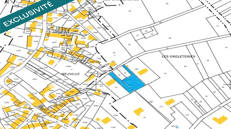 Ma-Cabane - Vente Terrain Chasseneuil, 1160 m²