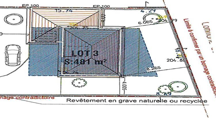 Ma-Cabane - Vente Terrain CHASSIEU, 478 m²