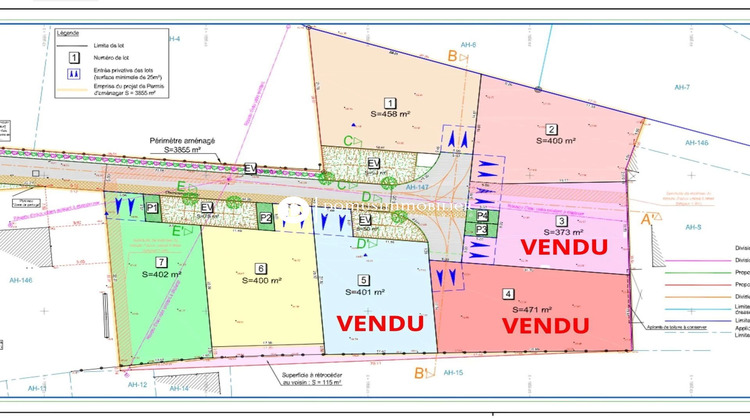 Ma-Cabane - Vente Terrain Châteauneuf-de-Gadagne, 458 m²