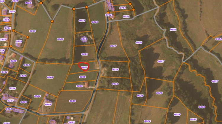 Ma-Cabane - Vente Terrain Châteauneuf-la-Forêt, 2622 m²