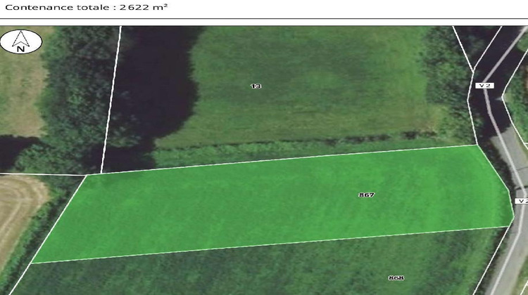 Ma-Cabane - Vente Terrain CHATEAUNEUF LA FORET, 2622 m²