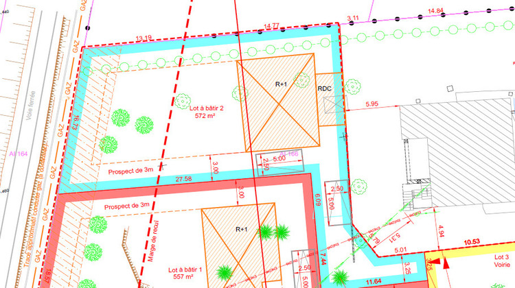 Ma-Cabane - Vente Terrain CHATEAUNEUF-LES-MARTIGUES, 572 m²