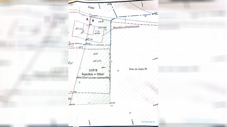 Ma-Cabane - Vente Terrain Châtonnay, 926 m²