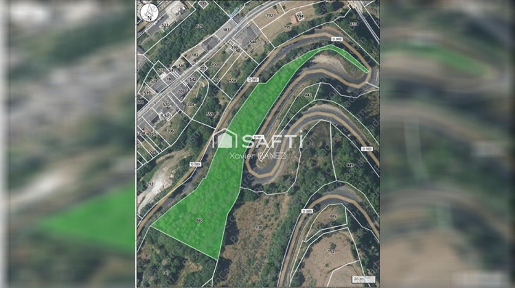 Ma-Cabane - Vente Terrain Chaudes-Aigues, 5134 m²