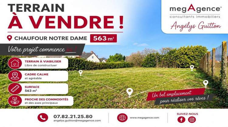 Ma-Cabane - Vente Terrain CHAUFOUR NOTRE DAME, 563 m²