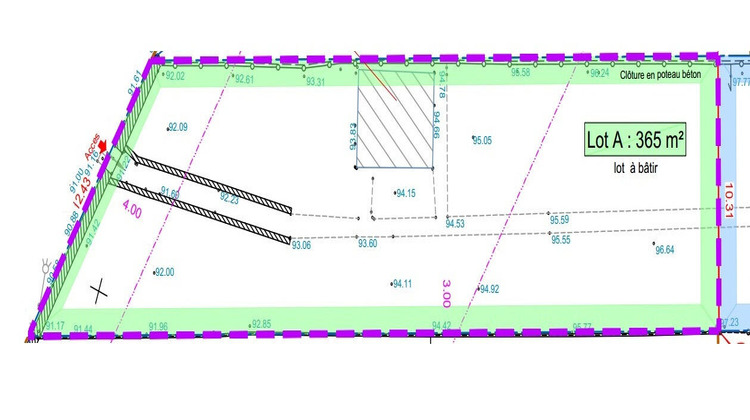 Ma-Cabane - Vente Terrain CHAVILLE, 365 m²