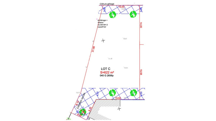 Ma-Cabane - Vente Terrain CHEMERE, 622 m²