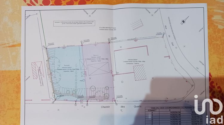 Ma-Cabane - Vente Terrain Chemillé-en-Anjou, 1090 m²