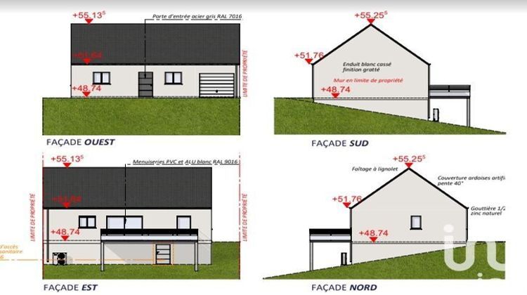 Ma-Cabane - Vente Terrain Chemillé-en-Anjou, 1090 m²