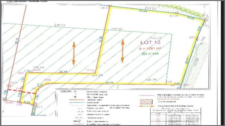 Ma-Cabane - Vente Terrain Cherence-le-Heron, 1281 m²