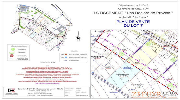 Ma-Cabane - Vente Terrain Chevinay, 451 m²