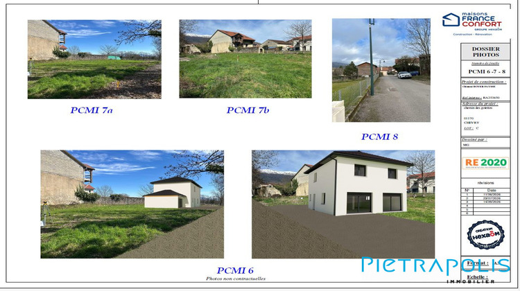 Ma-Cabane - Vente Terrain Chevry, 610 m²