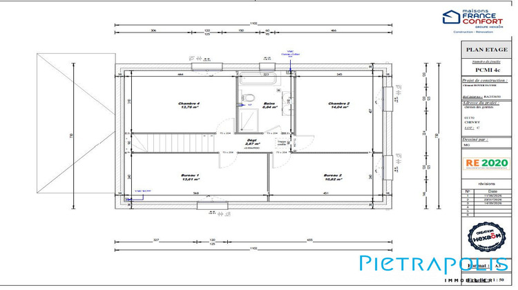 Ma-Cabane - Vente Terrain Chevry, 610 m²