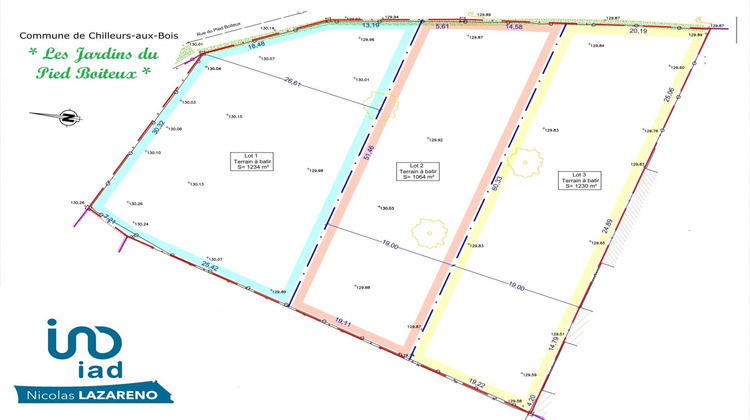 Ma-Cabane - Vente Terrain Chilleurs-Aux-Bois, 1230 m²
