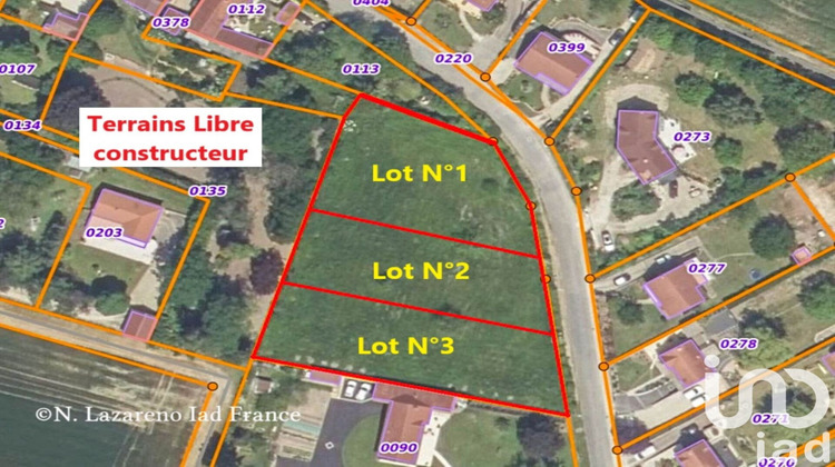 Ma-Cabane - Vente Terrain Chilleurs-Aux-Bois, 1064 m²