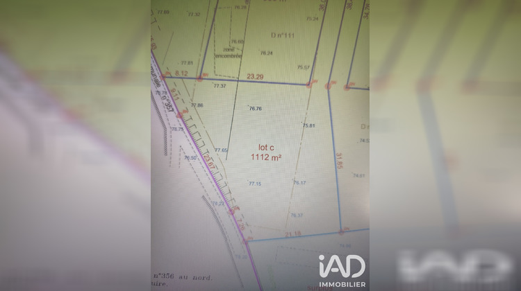 Ma-Cabane - Vente Terrain Chinon, 1112 m²