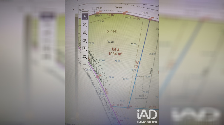 Ma-Cabane - Vente Terrain Chinon, 1034 m²