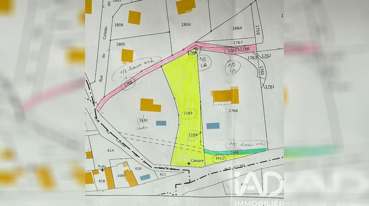 Ma-Cabane - Vente Terrain Chissay-en-Touraine, 2454 m²