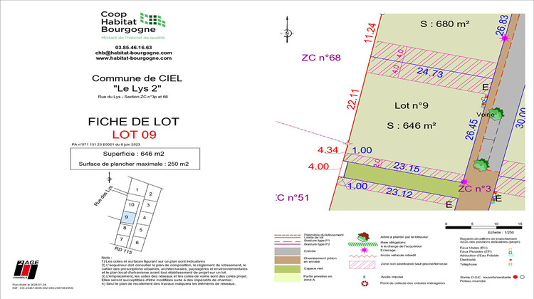 Ma-Cabane - Vente Terrain CIEL, 646 m²