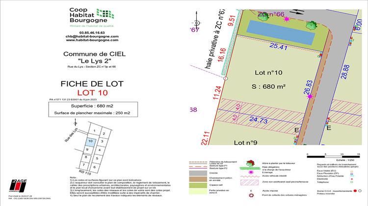 Ma-Cabane - Vente Terrain CIEL, 680 m²