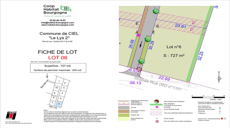 Ma-Cabane - Vente Terrain CIEL, 727 m²