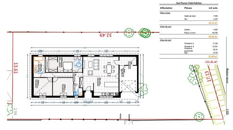 Ma-Cabane - Vente Terrain Cintegabelle, 700 m²