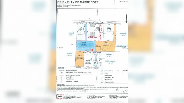 Ma-Cabane - Vente Terrain Cissac-Médoc, 1488 m²