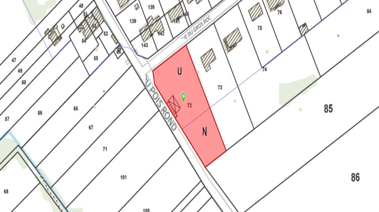 Ma-Cabane - Vente Terrain CIVAUX, 2851 m²