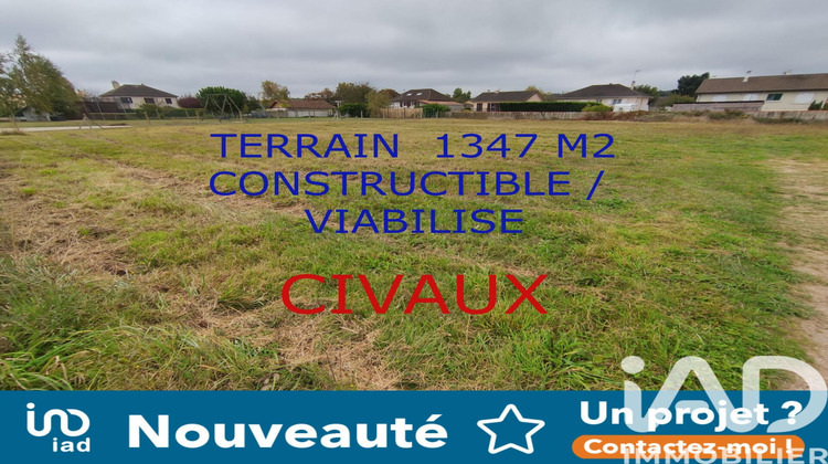 Ma-Cabane - Vente Terrain Civaux, 1347 m²