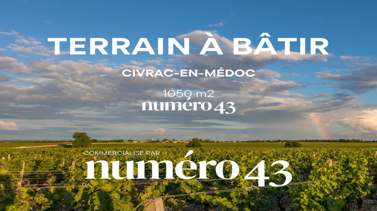 Ma-Cabane - Vente Terrain Civrac-en-Médoc, 1050 m²