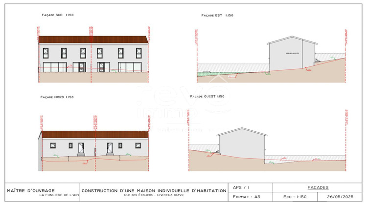 Ma-Cabane - Vente Terrain CIVRIEUX, 250 m²