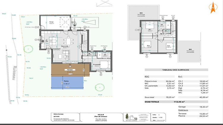 Ma-Cabane - Vente Terrain CLAPIERS, 327 m²