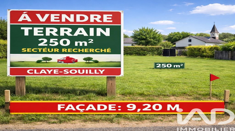 Ma-Cabane - Vente Terrain Claye-Souilly, 250 m²