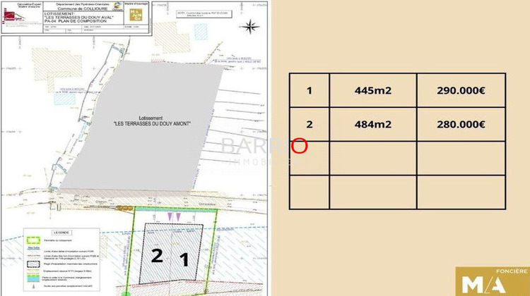 Ma-Cabane - Vente Terrain Collioure, 548 m²