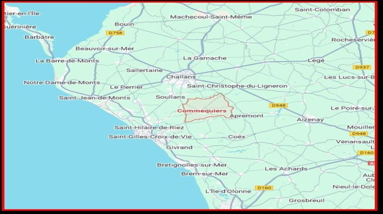 Ma-Cabane - Vente Terrain COMMEQUIERS, 745 m²