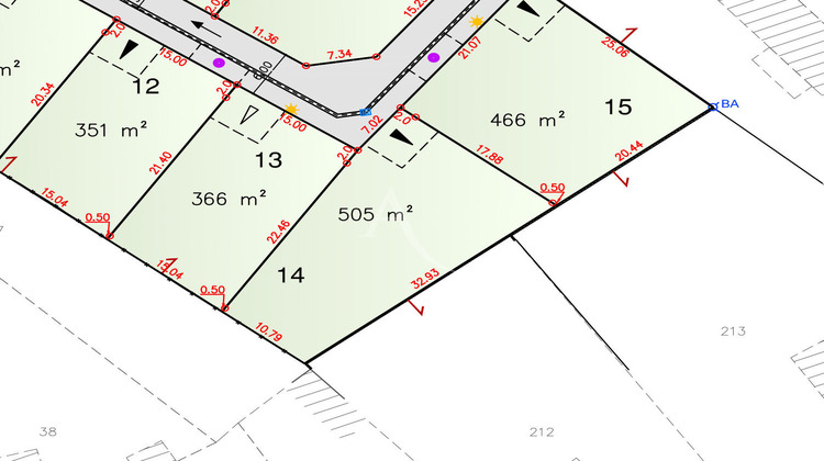 Ma-Cabane - Vente Terrain COMMEQUIERS, 381 m²