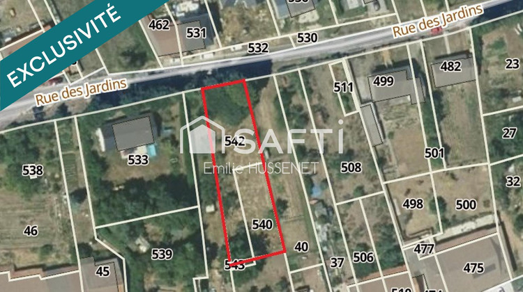 Ma-Cabane - Vente Terrain Conflans-en-Jarnisy, 1131 m²