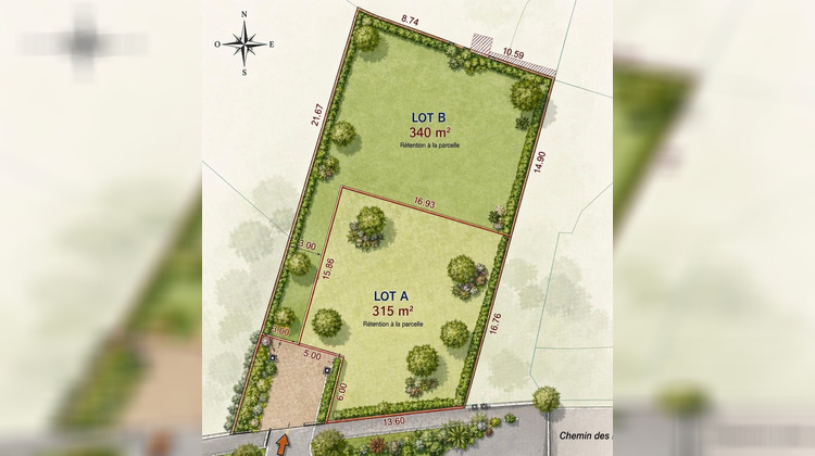 Ma-Cabane - Vente Terrain Congénies, 340 m²