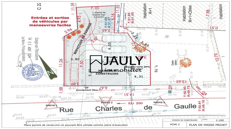 Ma-Cabane - Vente Terrain Congis-sur-Thérouanne, 217 m²