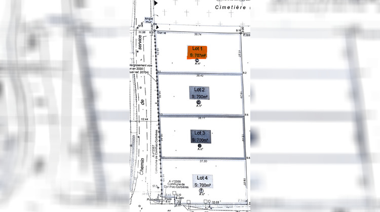 Ma-Cabane - Vente Terrain Conilhac-Corbières, 700 m²