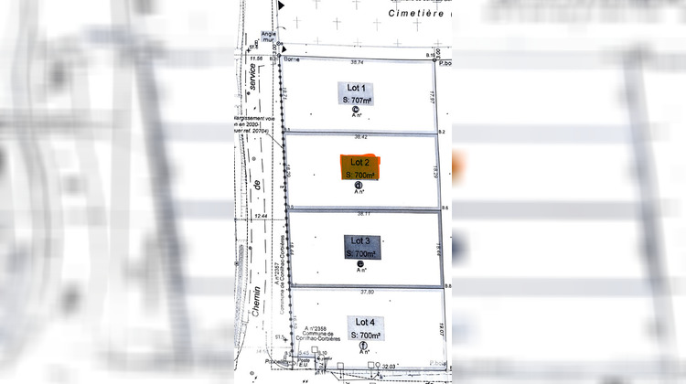 Ma-Cabane - Vente Terrain Conilhac-Corbières, 700 m²