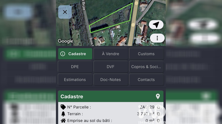 Ma-Cabane - Vente Terrain Contigny, 3730 m²