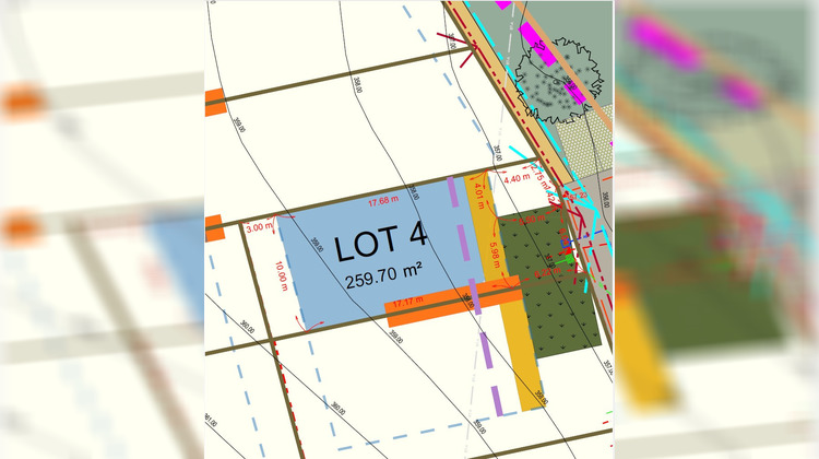 Ma-Cabane - Vente Terrain CORBONOD, 259 m²