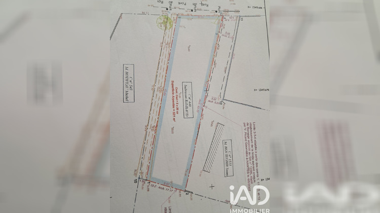Ma-Cabane - Vente Terrain Corcoué-sur-Logne, 521 m²
