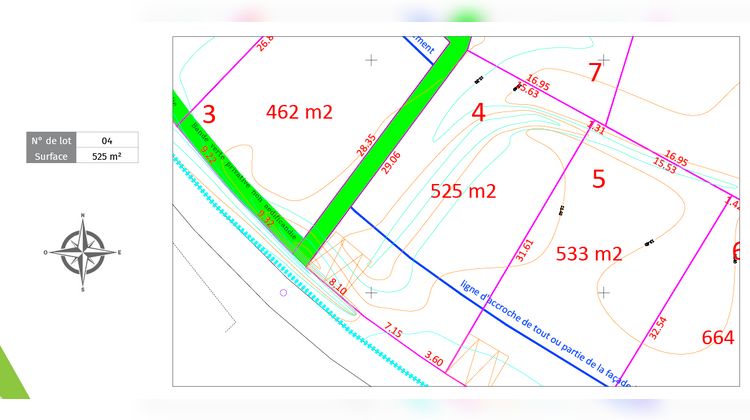 Ma-Cabane - Vente Terrain Corme-Écluse, 525 m²