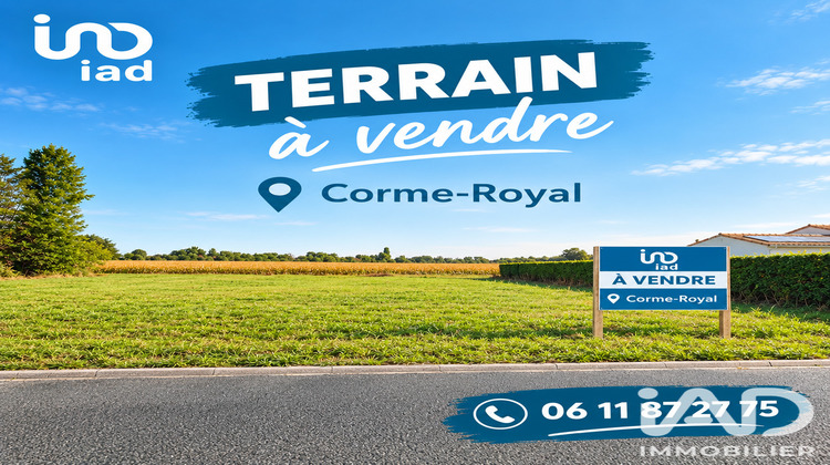 Ma-Cabane - Vente Terrain Corme-Royal, 917 m²