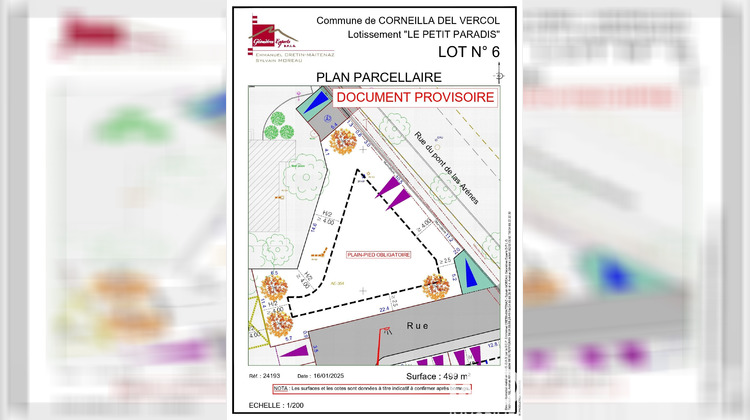 Ma-Cabane - Vente Terrain Corneilla-Del-Vercol, 499 m²