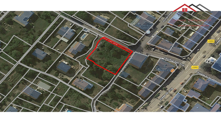 Ma-Cabane - Vente Terrain Corny-sur-Moselle, 1225 m²