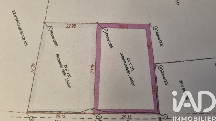 Ma-Cabane - Vente Terrain Corquilleroy, 1042 m²