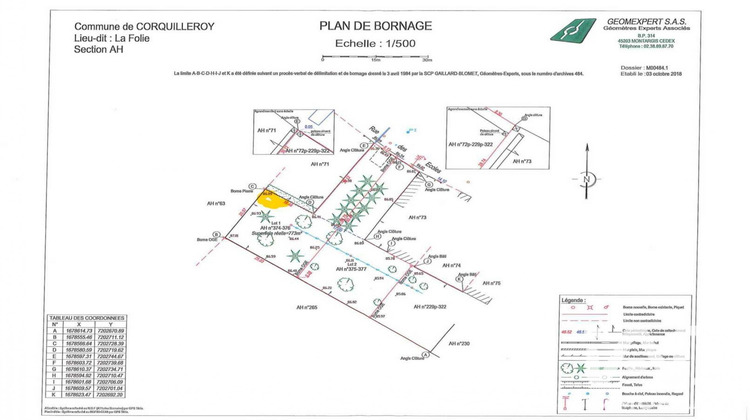 Ma-Cabane - Vente Terrain Corquilleroy, 773 m²